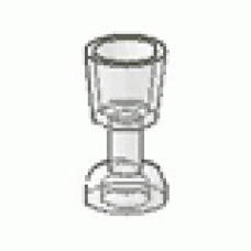Part 2343 Trans-Clear Minifig, Utensil Goblet 